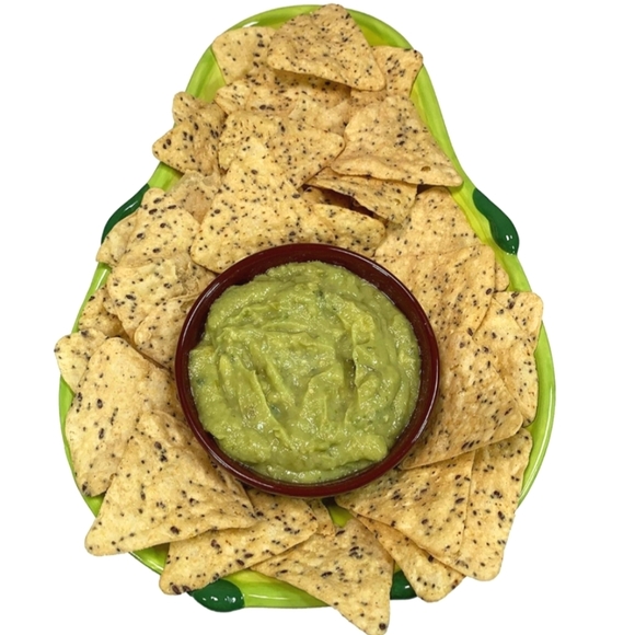 Avacado Chip & Dip set - Picture 5 of 6